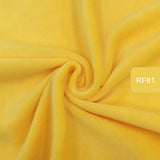 HULIANFU   Zyfmptex 1pcs Minky Fabrics For Sewing Diy Handmade Home Textile Cloth For Toys Plush Fabric Patchwork Solid Color Style 45*50cm