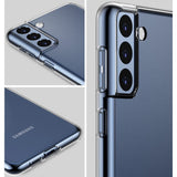 HULIANFU Ultra Thin Silicone Phone Case On For Samsung Galaxy S21 S20 Fe Ultra S10 S9 S8 Plus Lite Soft Clear Full Back Case Cover Fundas