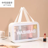 HULIANFU Multifunction Women Cosmetic Bag Makeup Bag Out Travel Oranizer Bag Waterproof Bathroom Storge Bag for Girl Women Female
