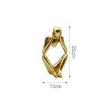 HULIANFU Modern European Style Resin Abstract Thinker Statue For Decoration Simple Sculpture Figurine Hotel Office Home Decor New