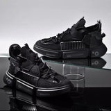 flowersverse Men Sport Shoes Thick Bottom Sneakers Men Casual Shoes Lightweight Platform Shoes Soft Breathable Brand Running Shoes