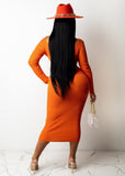 Hulianfu Women Autumn Solid Ribbed Maxi Knitted Dress V Neck Sexy Slim Elastic Basic Long Bodycon Dress Winter Off Shoulder White Dresses