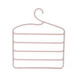 HULIANFU Multifunctional Household Plastic Pants Rack Trousers Clothes Hanger Wardrobe Closet Organizer Adult Silk Scarf Tie Storage Rack