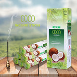 HULIANFU   Y 20 Sticks Indian Incense White Sage Meditation Lavender Yoga Sea Breeze Love Incense Purifying Air Deodorization Aromatherapy