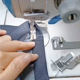 HULIANFU New sewing machine, multifunctional fixed gauge flat car, new presser, presser foot rib thickness adjustable locator