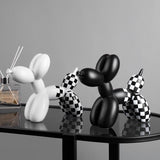 HULIANFU Light luxury balloon dog decoration creative animal home living room soft outfit girl cute decoration home decoration