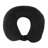 HULIANFU U-shaped Travel Pillow Plush Pillowcase for Outdoor Travel Aircraft Soft Pillow Cushion To Protect Neck and Cervical Spine