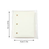 HULIANFU Transparent 3 Inch Photo Album 20 Pockets INS Cartoon Polaroid Album Collection Book Kpop Photocard Holder Hand Account Book