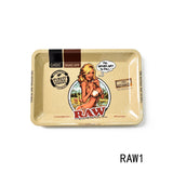 HULIANFU Tobacco Rolling Tray 18*12.5CM Herb Tobacco Tinplate Plate Smoking Accessories Cigarette Rolling Tray For Grinder
