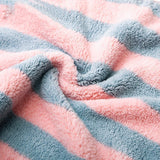 HULIANFU Microfiber Hair Towel Wrap for Women Stripe Absorbent Quick Dry Hair Turban for Drying Curly Long Thick Hair Hat Wrapped Towel