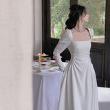 Hulianfu Wedding Dresses for Women Clothing Party Elegant Office Lady Korean Fashion Slim Prom Dress Female Evening Vestidos Autumn