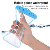 HULIANFU PVC Universal Waterproof Phone Case Water Proof Bag Mobile Cover For iPhone 12 11 Pro Max 8 7 Huawei Xiaomi Redmi Samsung