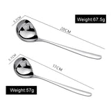 HULIANFU Korean Stainless Steel Thickening Spoon Creative Long Handle Hotel Hot Pot Spoon  Soup Ladle Home Kitchen Essential Tools h2