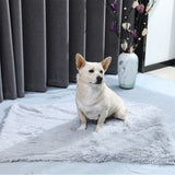 HULIANFU Soft Long Plush Pet Blanket Multi-Use Mat Sofa Cover Comfortable Warming Shag Blankets for Puppy Dog and Cats