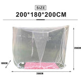 HULIANFU White Camping Mosquito Net Travel Repellent Tent Indoor Outdoor Insect Tent  4 Corner Post Canopy Hanging Bed With Storage Bag