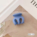 HULIANFU Sweet Solid Color Hair Clip for Women Girls Hair Claw Chic Barrettes Claw Crab Hairpins Styling Fashion Spring Hair Accessories