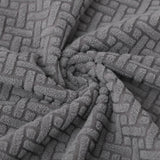 HULIANFU Removable Dining Chair Seat Cover Jacquard Dining Chair Covers Stretch Seat Cushion Slipcover for Dining Room Kitchen Chairs