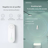 HULIANFU Negative Ion Air Purifier Anion Air Purification Freshener Ionizer Cleaner Dust Cigarette Smoke Remover Home Toilet Deodorant