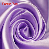HULIANFU Satin Fabric Eight-heddle Imitation Silk Cloth 17 Colors Gift Box Lining Background Cloth Handmade DIY Accessories