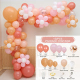 HULIANFU Macaron Pink Balloon Garland Arch Kit Wedding Birthday Party Decoration Kids Globos Gold Confetti Latex Ballon Baby Shower Girl