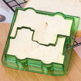 HULIANFU Lunch DIY Sandwiches Cutter Mould Food Cutting Die Bread Biscuits Mold Children Baking Tools