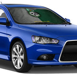 HULIANFU Israel Maccabi Haifa FC Car Windshield Sun Visor Can Effectively Block The Sun For Your Car