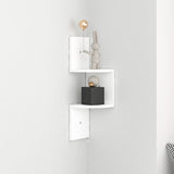 HULIANFU Simple wall shelving bookshelf multi-storey wall storage rack creative wall hanging decoration bedroom living room partition fra