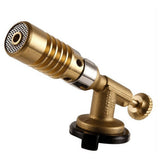 HULIANFU Portable Gas Torch Butane Gas Welding Torch Cooking Blow Torch Copper Gun Torch Butane Lighter Heating Welding Ignition Lighter