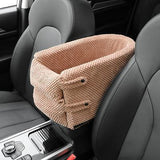 HULIANFU Portable Cat Dog Bed Travel Central Control Car Safety Pet Seat Transport Dog Carrier Protector For Small Dog Chihuahua Teddy