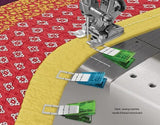 HULIANFU sewing tools Roll &amp; Press  Clover to quickly press seams that won't pull, stress, or distort fabric roller pusher Squeegee wheel