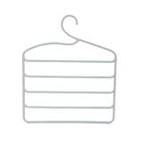 HULIANFU Multifunctional Household Plastic Pants Rack Trousers Clothes Hanger Wardrobe Closet Organizer Adult Silk Scarf Tie Storage Rack