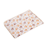HULIANFU Soft and Fluffy Light Thin Pet Blanket Cute Cartoon Pattern Dog Bed Mat Warm and Comfortable Bed Blanket for Cats Pet Supplies