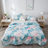 HULIANFU   YanYangTian Summer blanket ice quilt air conditioning quilt bed duvet 90 Comforter Bedspread bed plaid Single Couple bed quilt