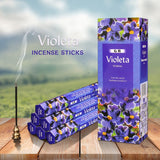 HULIANFU   Y 20 Sticks Indian Incense White Sage Meditation Lavender Yoga Sea Breeze Love Incense Purifying Air Deodorization Aromatherapy