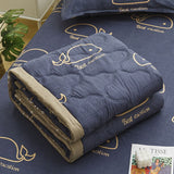 HULIANFU Spring Summer Quilting Quilt Home Air Conditioning Quilts for Adult Kids Washable Soft Cozy Queen Size Comforter Blanket 150x200