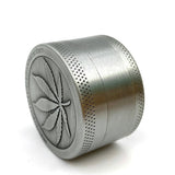 HULIANFU Metal Leaf Weed Grinder 3/4 Layer Mesh Screen Pollen Catcher Smoke Herb Herbal Spice 40mm 1.57 inch Mini Grinder Smoking