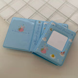 HULIANFU Letter Printed Photo Album 3 Inches Photocard Binder Instax Mini Album Scrapbook For Photos Collect Book Kpop Card Binder