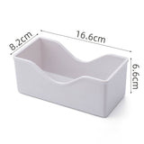 HULIANFU Snack Platter Snack Dish Small Bone Dish Spit Bone Dish Melamine Plate Small Plate Household Bone Bone Small Dish Cake Plate