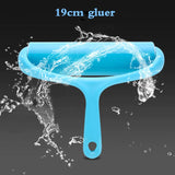 HULIANFU Multifunctional telescopic broom magic rubber besom cleaner pet hair removal brush home floor dust mop &amp; carpet sweeper