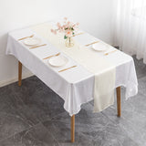 HULIANFU Table Runner Satin Shiny Colour Wedding Decoration Hotel Birthday Party Show Banquet Table Runner