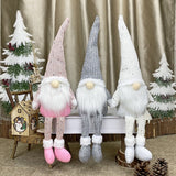 HULIANFU Santa Claus Christmas Doll Merry Christmas Decorations for Home Elk Christmas Ornaments Xmas Tree Decor  Navidad Natal Gifts