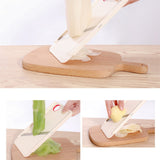HULIANFU Manual Vegetable Slicer Stainless Steel Portable Kitchen Shredder Potato Cabbage Cutter Grate Multi-Purpose Home Kitchen Tool
