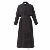 Clergy Men Cassock Priest Costume Bishop Roman Catholic Church Soutane Pope Pastor Father Mass Missionary Robes Outfit