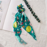 HULIANFU 2023 Christmas Silk Headband Merry Christmas Decorations for Home Xmas Gift Natale Navidad  Cristmas Ornaments New Year 2023 Noel