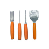 HULIANFU Pumpkin Carving Tool Kit Stainless Steel Pumpkin Lantern Tools Set Halloween Decoration Cutters