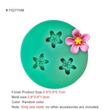 HULIANFU New Mini Flowers Series Silicone Mold DIY Handmade Fondant Cake Baking Chocolate Sugar Cake Tool Resin Polymer Clay Making Mould
