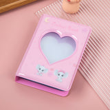 HULIANFU Letter Printed Photo Album 3 Inches Photocard Binder Instax Mini Album Scrapbook For Photos Collect Book Kpop Card Binder