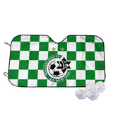 HULIANFU Israel Maccabi Haifa FC Car Windshield Sun Visor Can Effectively Block The Sun For Your Car