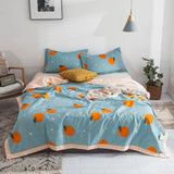 HULIANFU Svetanya Print Thin Quilt Soft Throws Blanket (no Pillowcase)