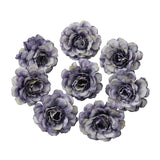 HULIANFU Silk Rose Artificial Flowers 5cm Fake Flowers Head For Home Decor Bedroom Wedding Marriage Decoration DIY Bride Wreath Accessory